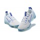 Air VaporMax 2021 Flyknit White and Blue W/M Sneakers