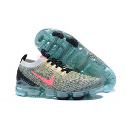 Air VaporMax Flyknit 3 Black Green AJ6910-104 W/M Sneakers