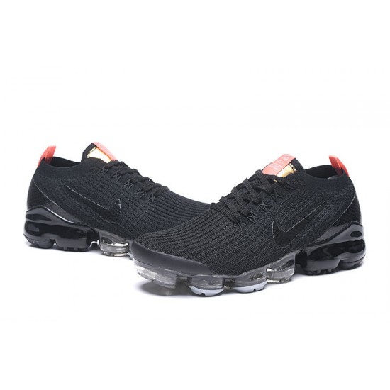 Air VaporMax Flyknit 3 Black Orange W/M Sneakers