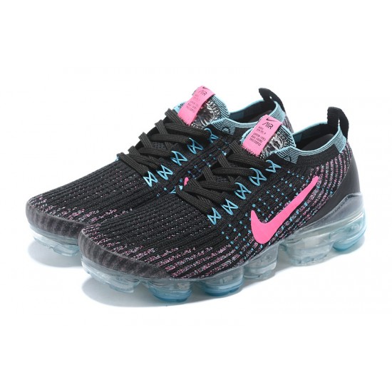 Air VaporMax Flyknit 3 Black Pink AJ5910-101 W/M Sneakers