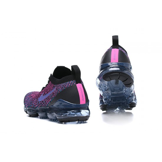 Air VaporMax Flyknit 3 Black Purple AJ6900-009 W/M Sneakers