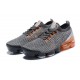 Air VaporMax Flyknit 3 Grey Orange AJ6900-024 W/M Sneakers