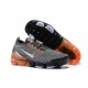 Air VaporMax Flyknit 3 Grey Orange AJ6900-024 W/M Sneakers