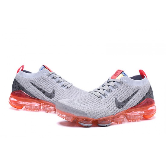 Air VaporMax Flyknit 3 Grey Red AJ6900-600 W/M Sneakers