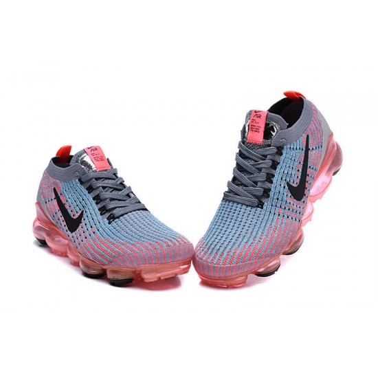 Air VaporMax Flyknit 3 Grey Red AJ6900-601 W/M Sneakers