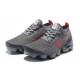 Air VaporMax Flyknit 3 Grey Red CT1270-001 W/M Sneakers