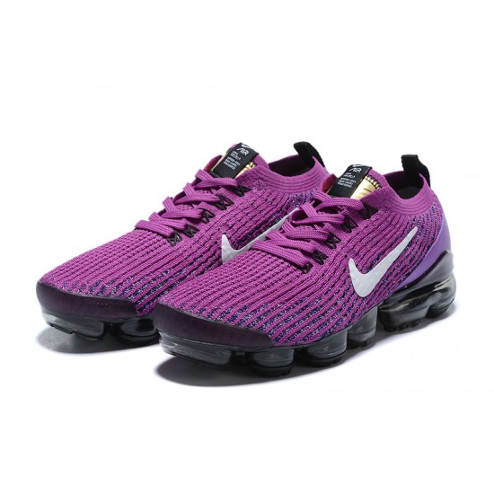 Air VaporMax Flyknit 3 Purple Black AJ6900-502 W/M Sneakers