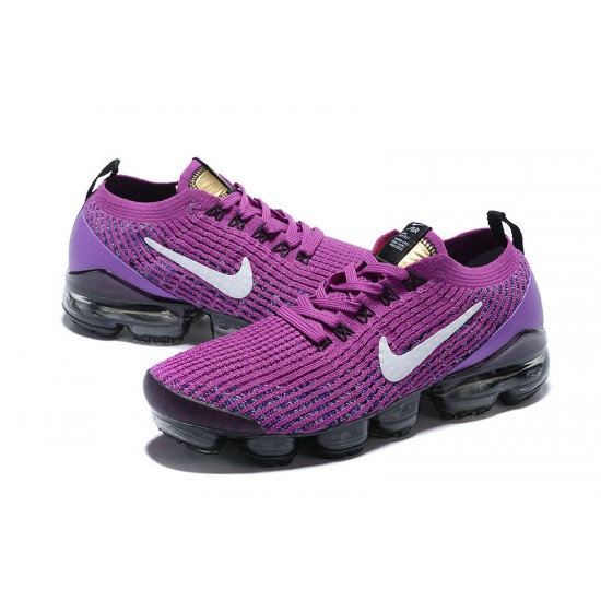 Air VaporMax Flyknit 3 Purple Black AJ6900-502 W/M Sneakers