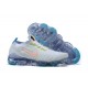 Air VaporMax Flyknit 3 White Blue AJ6900-003 W/M Sneakers