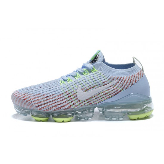 Air VaporMax Flyknit 3 White Blue AJ6910-200 W/M Sneakers