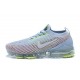 Air VaporMax Flyknit 3 White Blue AJ6910-200 W/M Sneakers