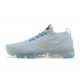 Air VaporMax Flyknit 3 White Blue AJ6910-500 W/M Sneakers