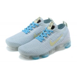 Air VaporMax Flyknit 3 White Blue AJ6910-500 W/M Sneakers