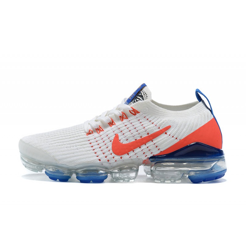 Air VaporMax Flyknit 3 White Blue CZ7994-100 W/M Sneakers