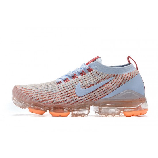 Air VaporMax Flyknit 3 White Orange AJ6910-400 W/M Sneakers