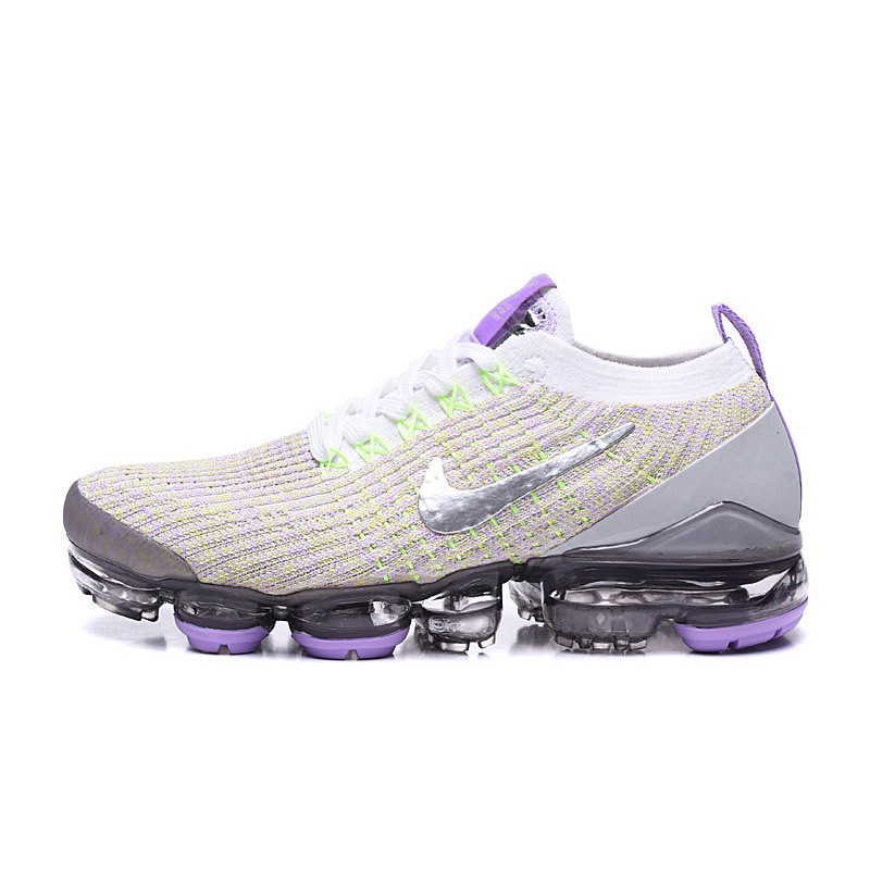 Air VaporMax Flyknit 3 White Purple AJ6900-102 W/M Sneakers