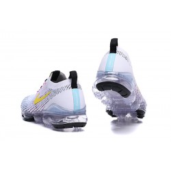 Air VaporMax Flyknit 3 White Yellow AJ6900-103 W/M Sneakers