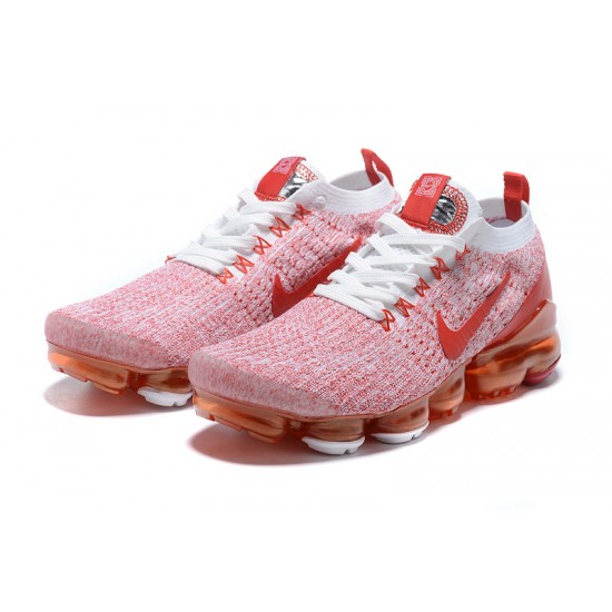 Air VaporMax Flyknit 3 Pink Red CK0730-188 WMNS Sneakers