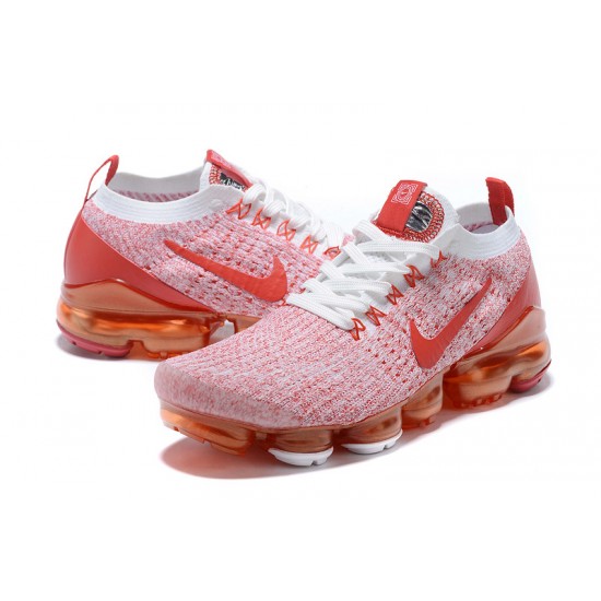 Air VaporMax Flyknit 3 Pink Red CK0730-188 WMNS Sneakers