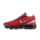 Air VaporMax Flyknit 3 Red Black CT1274 -600 WMNS Sneakers