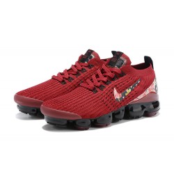 Air VaporMax Flyknit 3 Red Black CT1274 -600 WMNS Sneakers