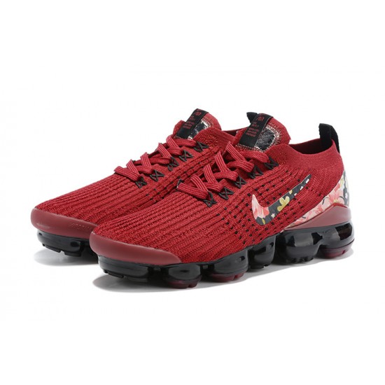 Air VaporMax Flyknit 3 Red Black CT1274 -600 WMNS Sneakers