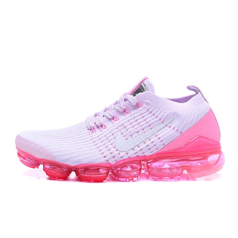 Air VaporMax Flyknit 3 White Pink AJ6910-005 WMNS Sneakers