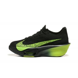 W/M Nike Air Zoom Alphafly NEXT 3 Black and Green sneakers 