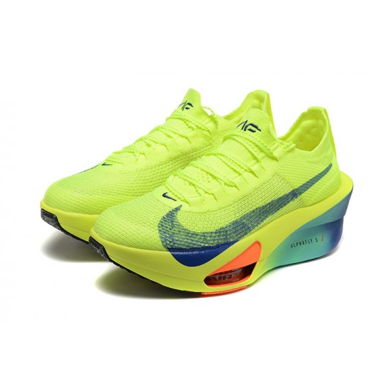 W/M Nike Air Zoom Alphafly NEXT 3 Neongreen sneakers