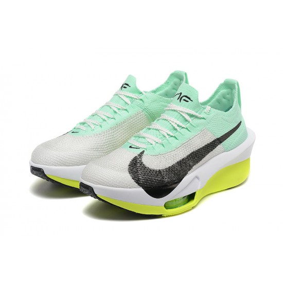 W/M Nike Air Zoom Alphafly NEXT 3 White Green sneakers