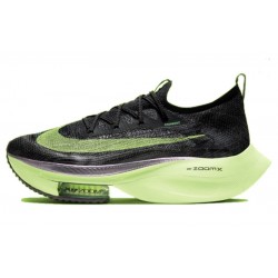 W/M Nike Air Zoom Alphafly Next 2 Black and Green sneakers 