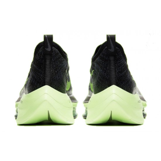 W/M Nike Air Zoom Alphafly Next 2 Black and Green sneakers