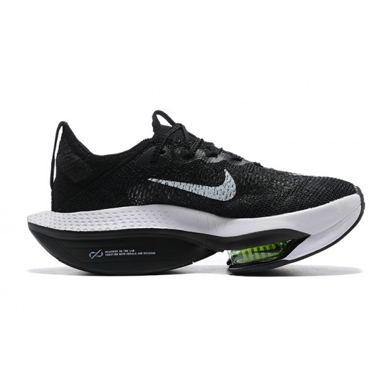 W/M Nike Air Zoom Alphafly Next 2 Black and White sneakers