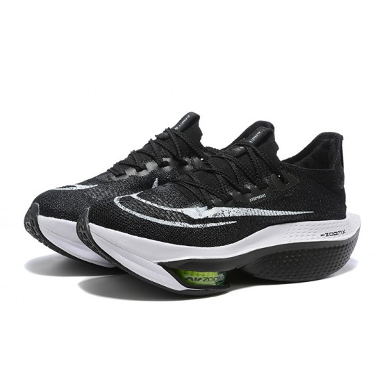 W/M Nike Air Zoom Alphafly Next 2 Black and White sneakers