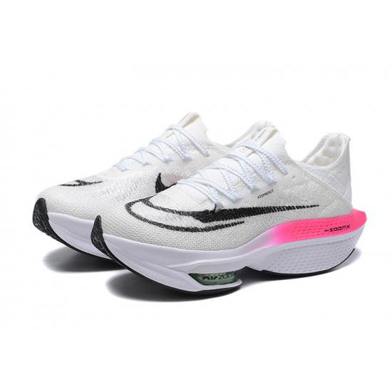 W/M Nike Air Zoom Alphafly Next 2 Pink White sneakers