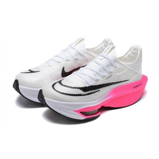 W/M Nike Air Zoom Alphafly Next 2 White Pink sneakers