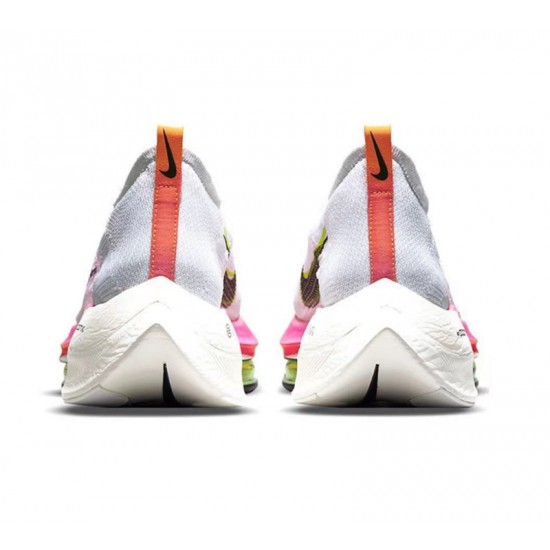 W/M Nike Air Zoom Alphafly Next 2 White and Pink sneakers