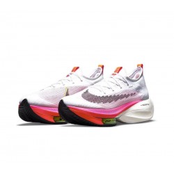 W/M Nike Air Zoom Alphafly Next 2 White and Pink sneakers 