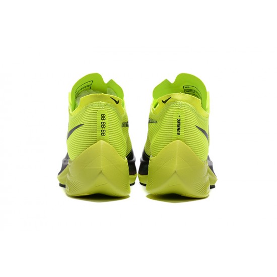 Nike ZoomX VaporFly NEXT Men Chartreuse Black sneakers