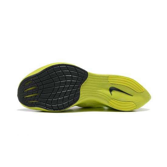 Nike ZoomX VaporFly NEXT Men Chartreuse Black sneakers