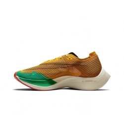 Nike ZoomX VaporFly NEXT Men Yellow Green sneakers 