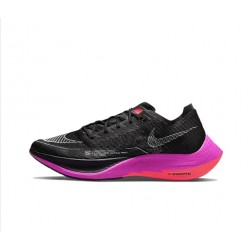 W/M Nike ZoomX VaporFly NEXT Black Purple sneakers 