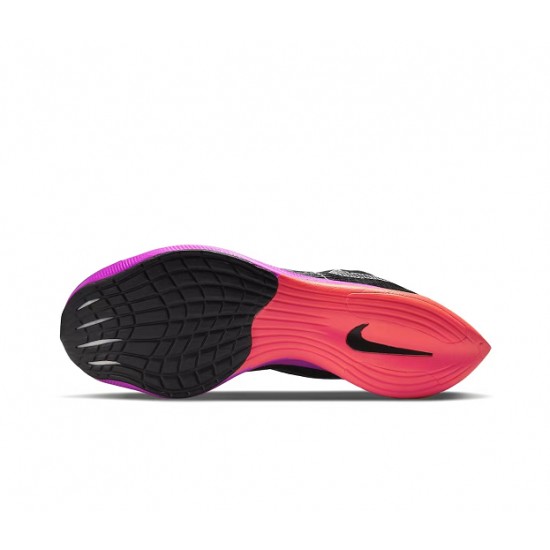 W/M Nike ZoomX VaporFly NEXT Black Purple sneakers