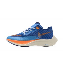 W/M Nike ZoomX VaporFly NEXT Blue Orange sneakers 