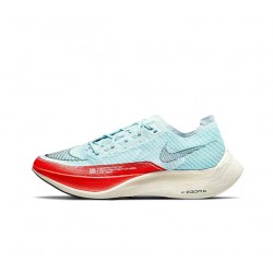 W/M Nike ZoomX VaporFly NEXT Blue Red sneakers 