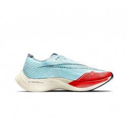 W/M Nike ZoomX VaporFly NEXT Blue Red sneakers 