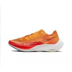 W/M Nike ZoomX VaporFly NEXT Orange Red sneakers 