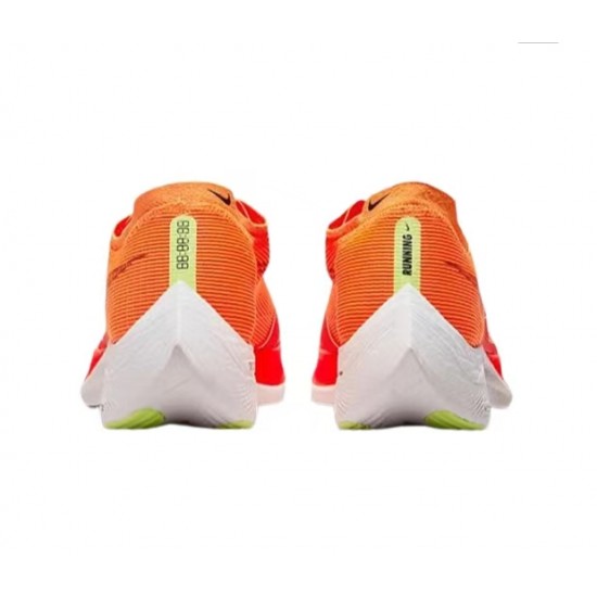 W/M Nike ZoomX VaporFly NEXT Orange Red sneakers