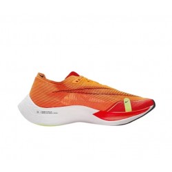 W/M Nike ZoomX VaporFly NEXT Orange Red sneakers 