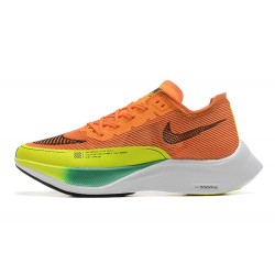 W/M Nike ZoomX VaporFly NEXT Orange White sneakers 